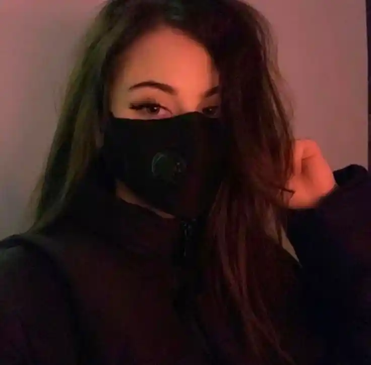 aesthetic-mask-girl-dp-images