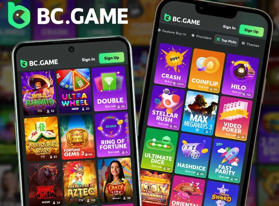 Headline H1 Best Games to Play on the BC Game App